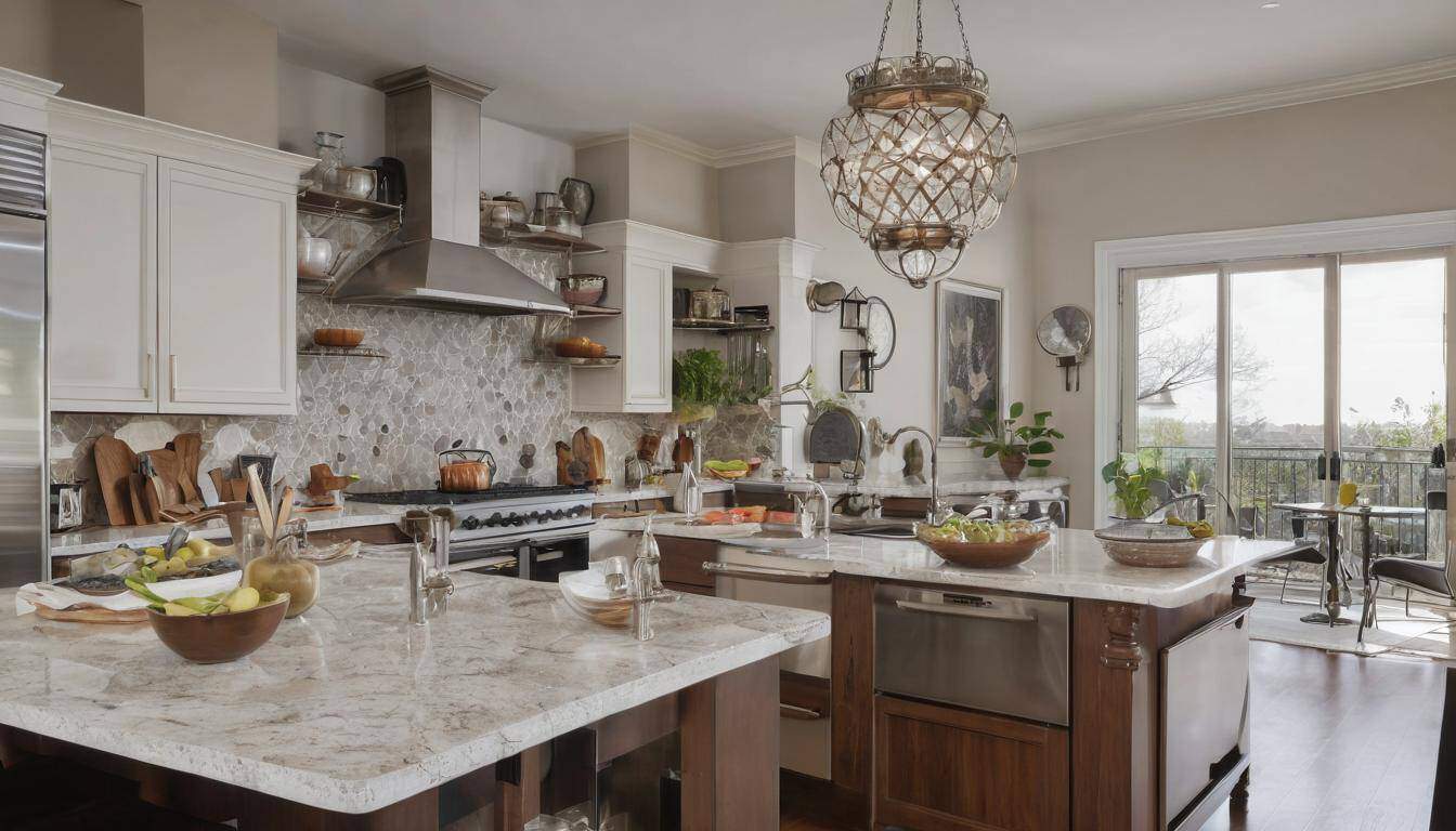 beautiful silver kitchens