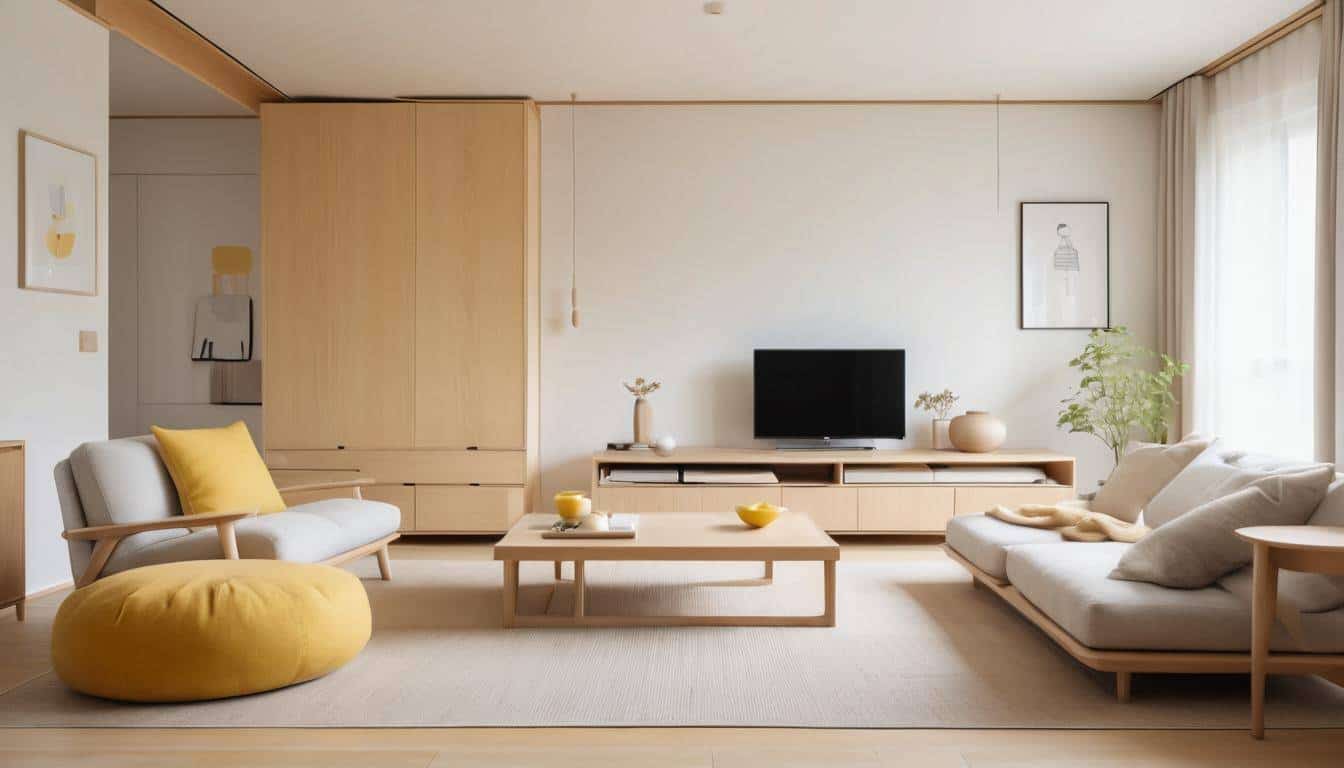 Beautiful yellow living rooms