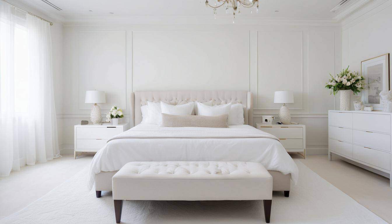 beautiful white bedrooms