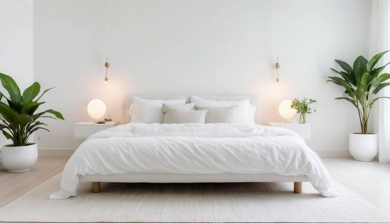 beautiful white bedrooms