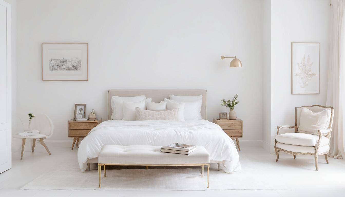 beautiful white bedrooms