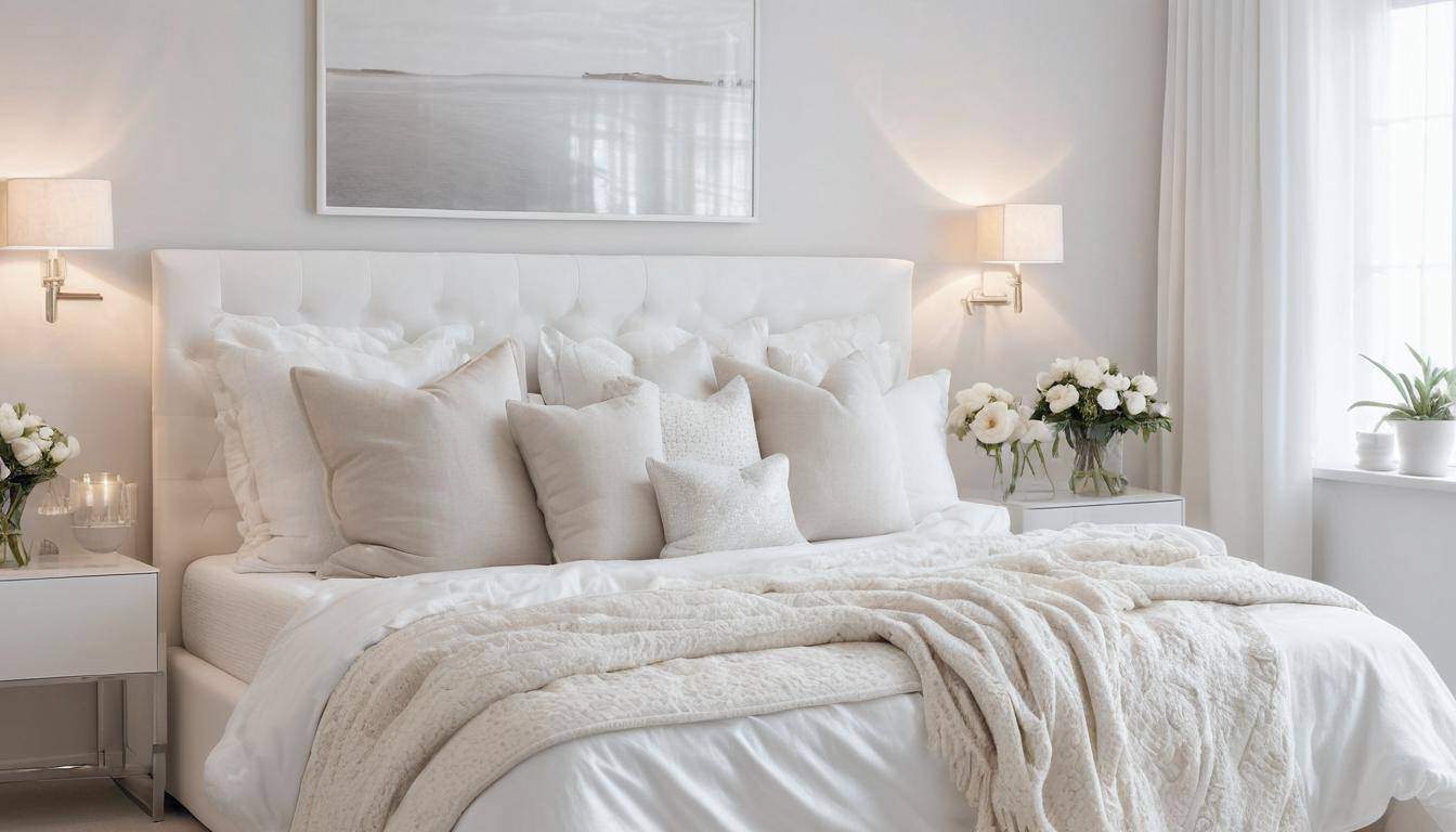 beautiful white bedrooms