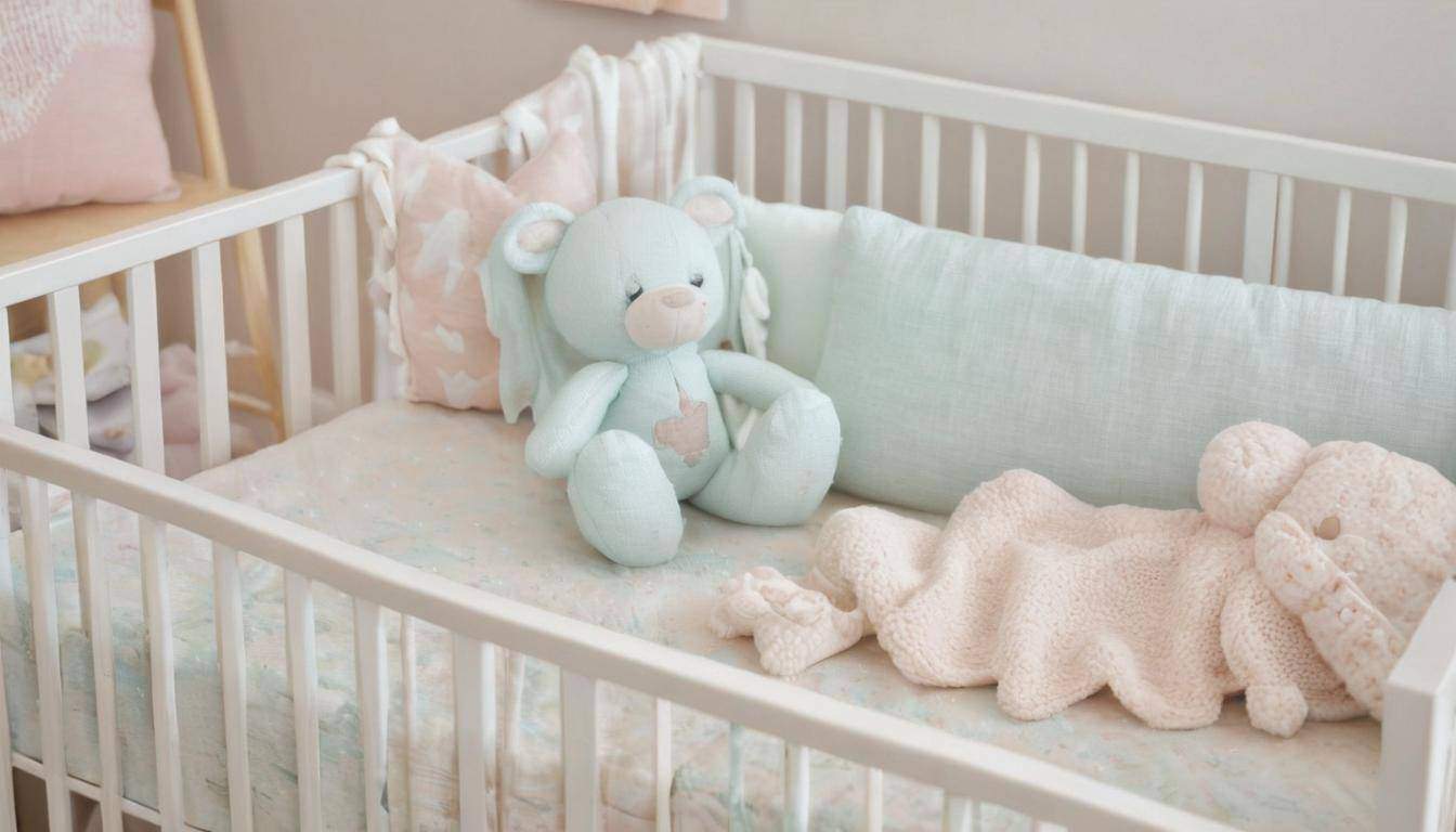 Cozy nursery bedding