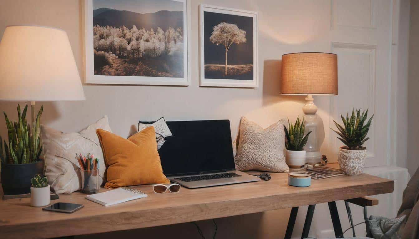 beautiful olive green home offices