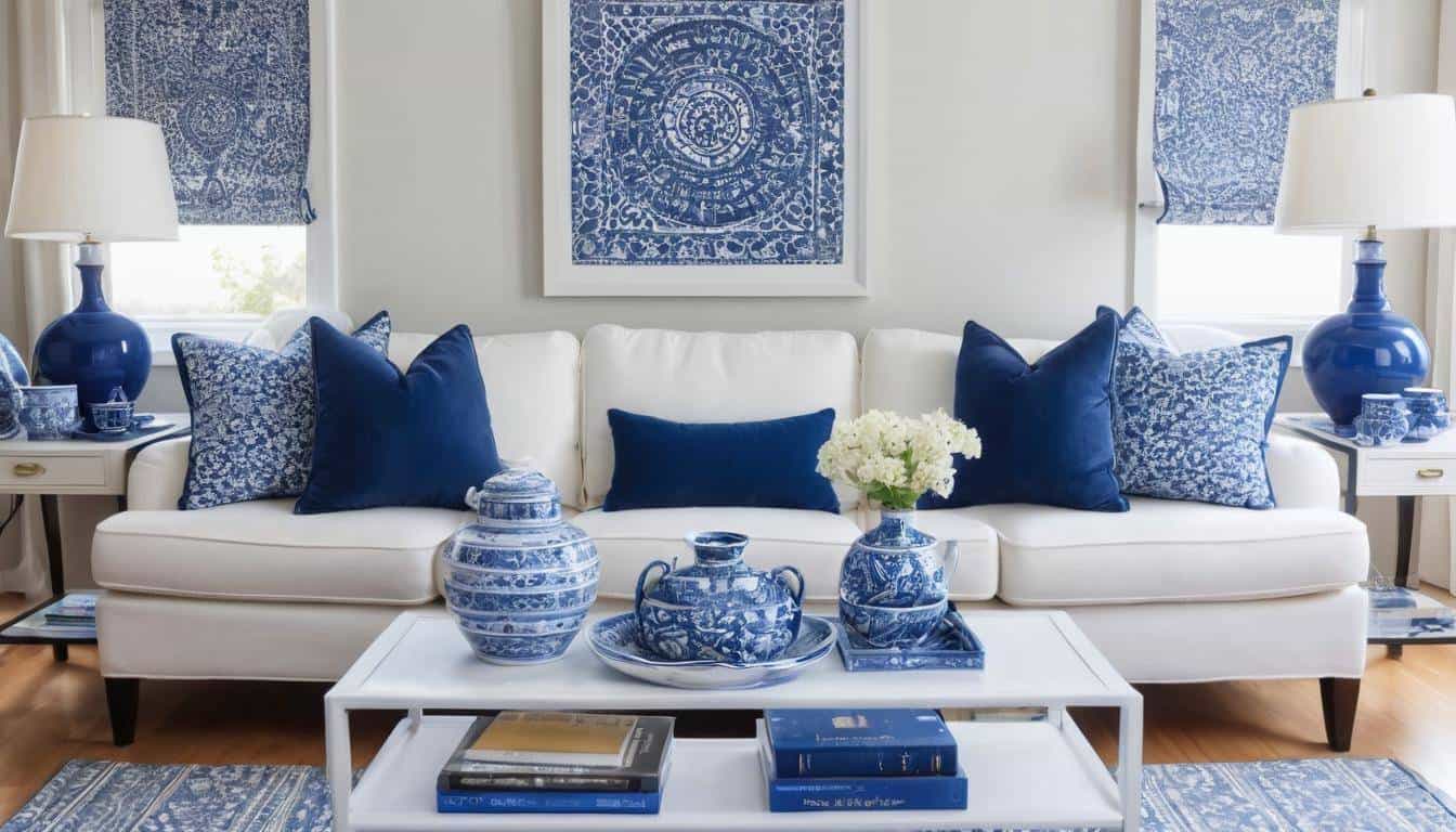 beautiful blue living rooms