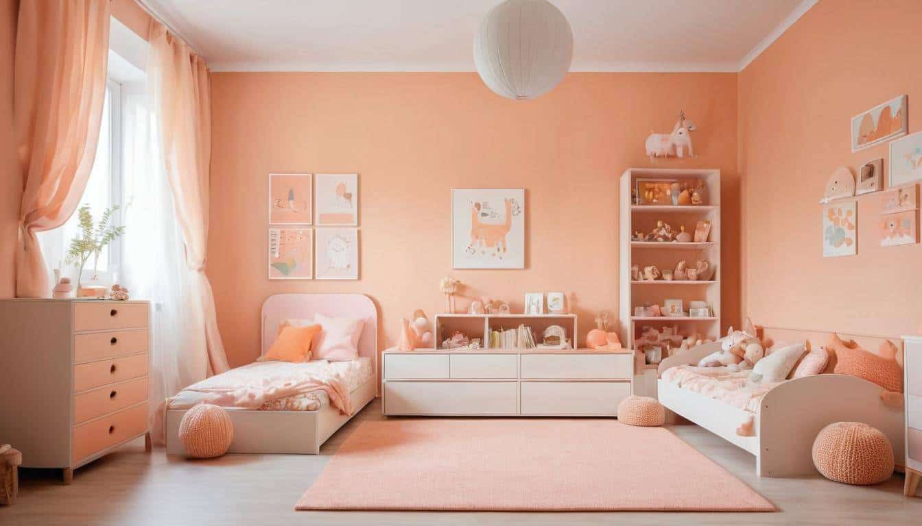 Inviting child's room decor