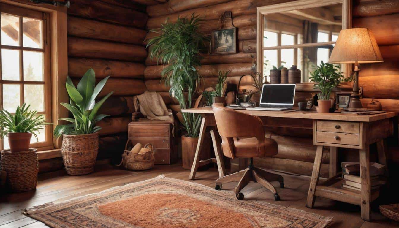 beautiful rust home offices