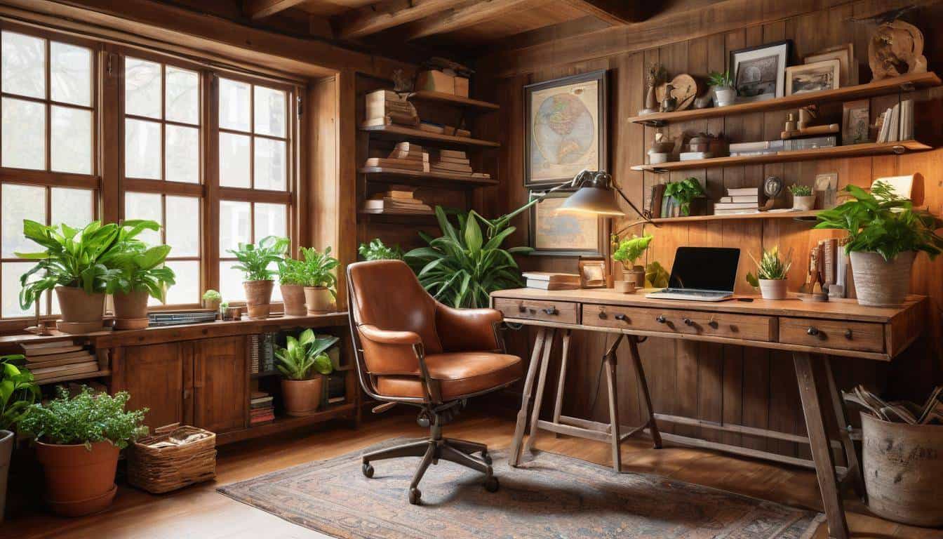 beautiful rust home offices