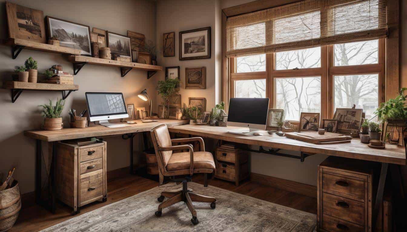 beautiful rust home offices