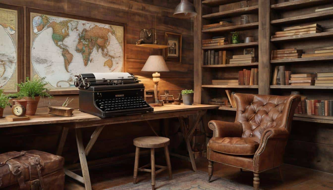 beautiful rust home offices