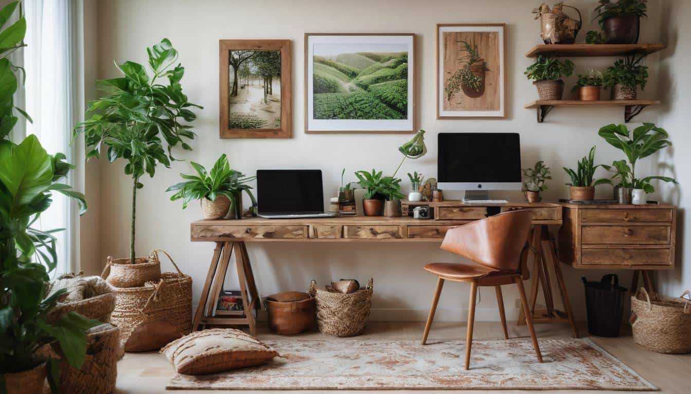 beautiful rust home offices