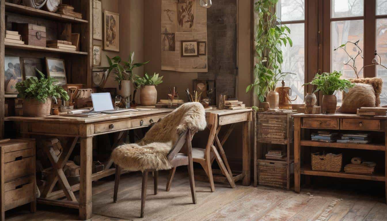 beautiful rust home offices