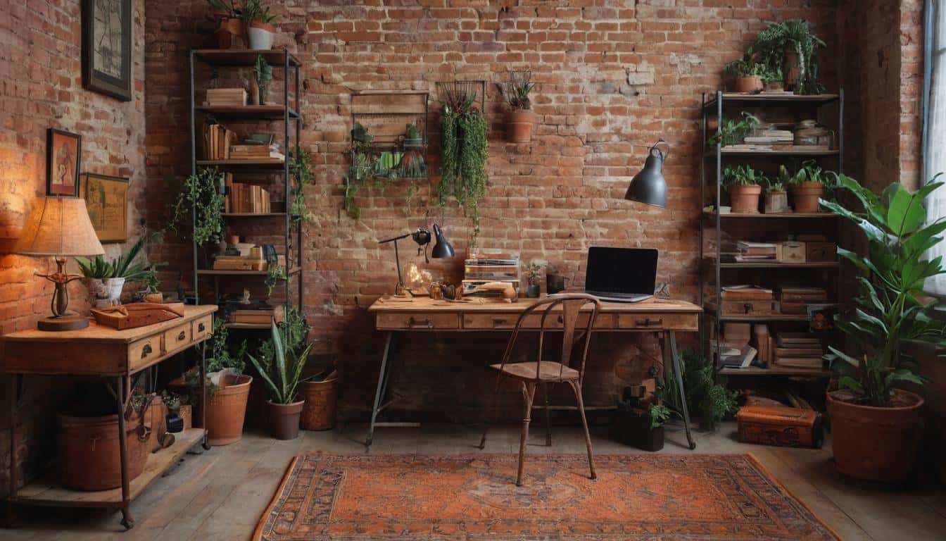 beautiful rust home offices