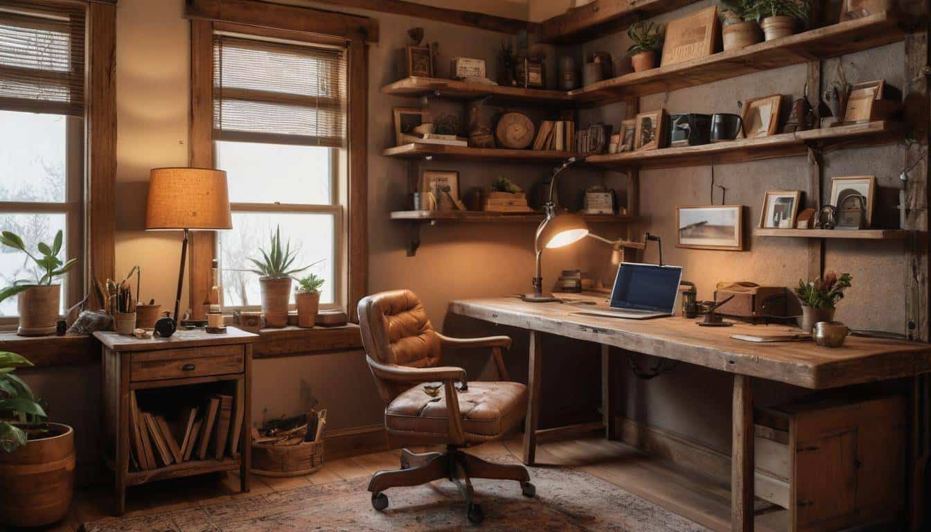 beautiful rust home offices