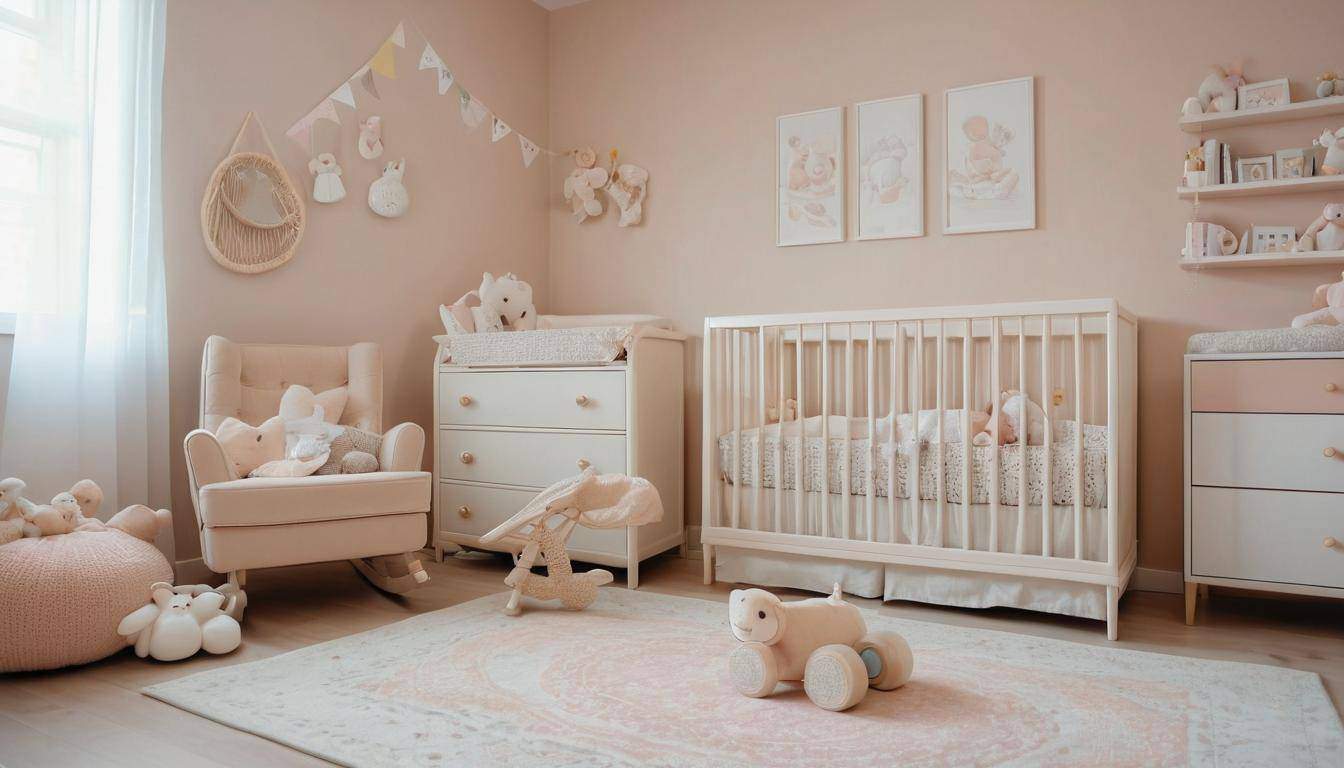 Safe and cozy nursery