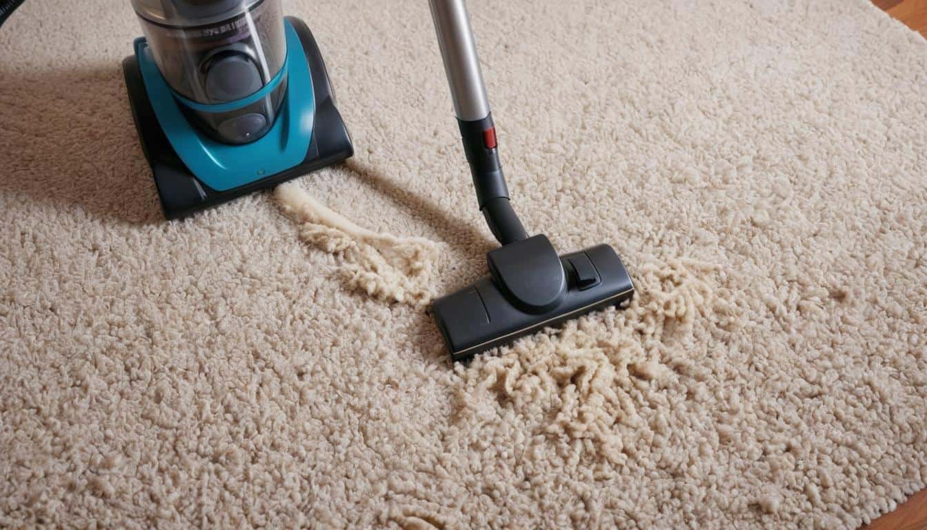Effective flea larvae removal