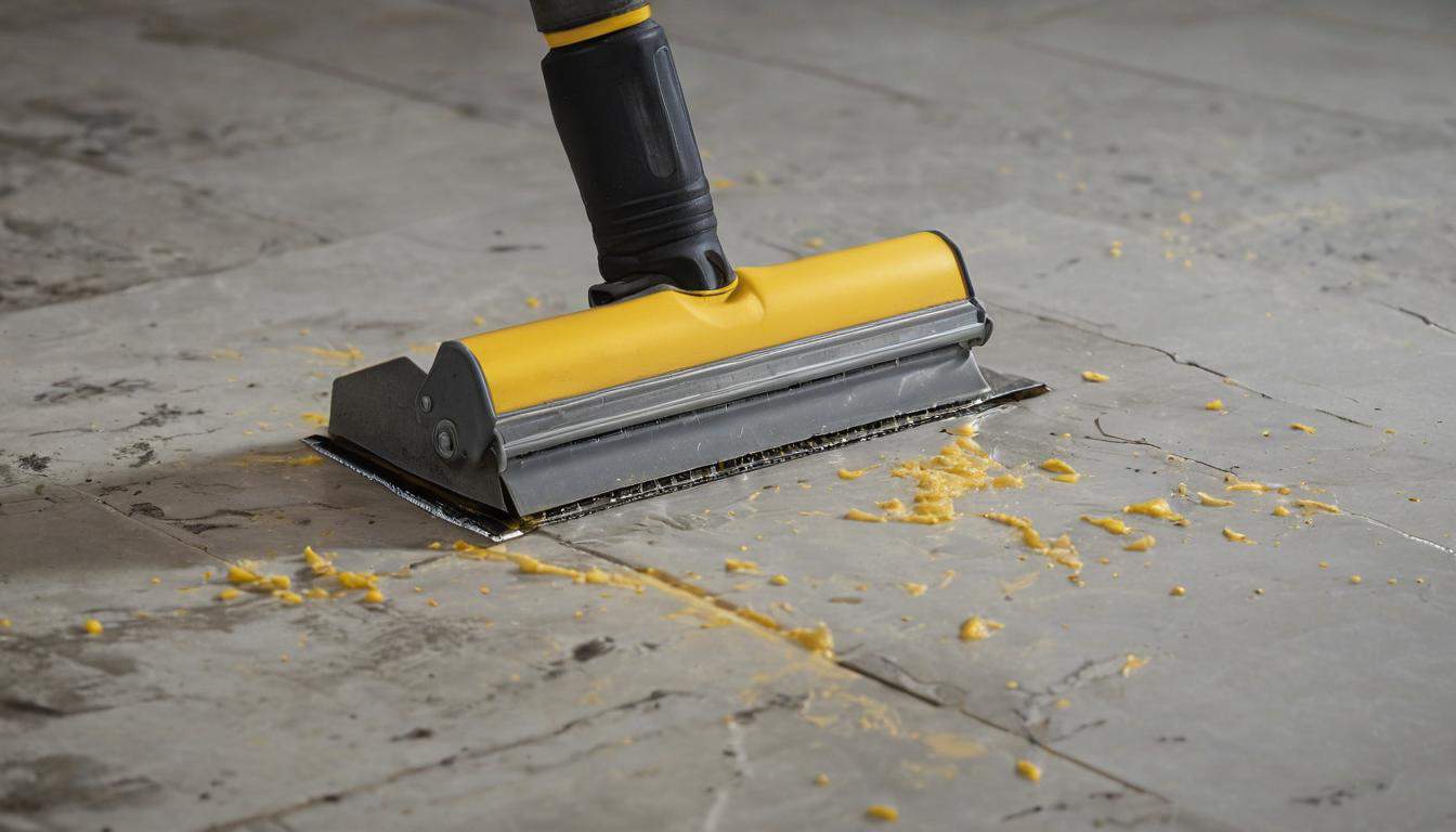 Efficient glue removal tool