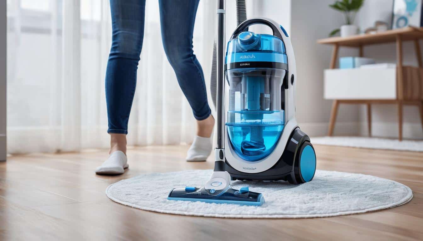 Modern water filtration vacuum