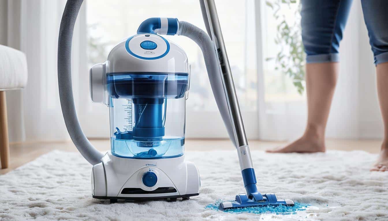 Modern water filtration vacuum