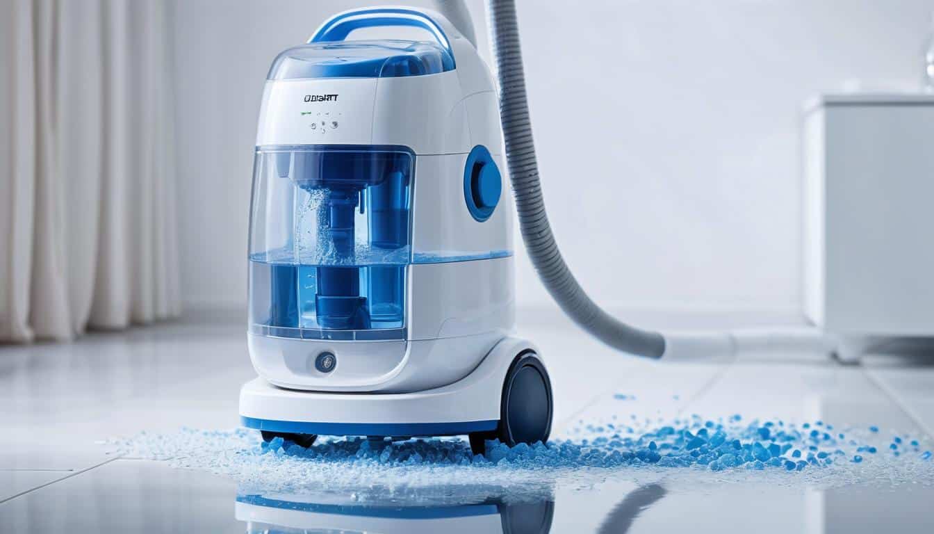 Water filtration vacuum technology