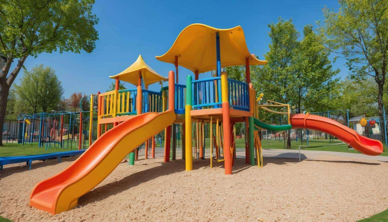 Colorful Kids Playground