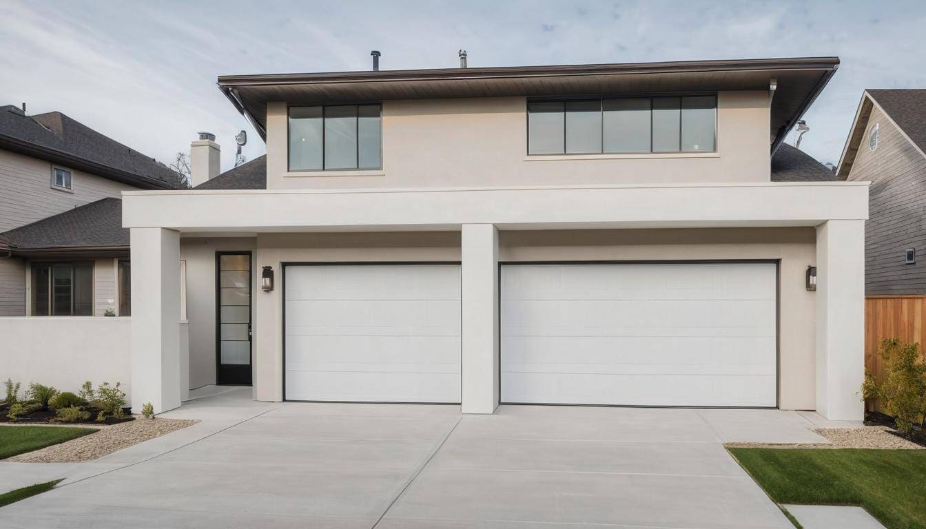 Modern minimalist home exterior