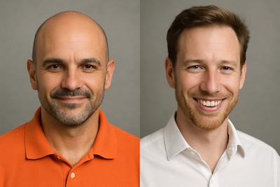 Co-founders of Amazing Home Decor (AHD) - Eric and Alex